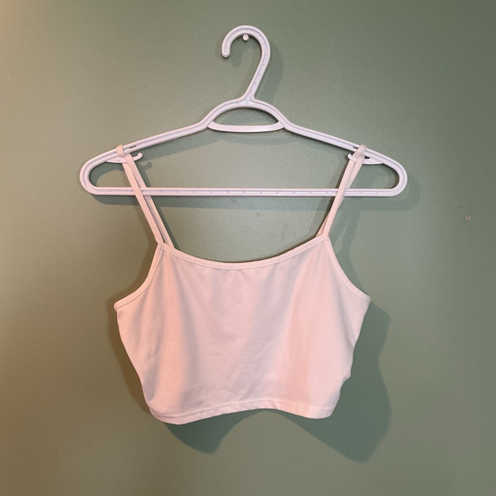 🌟2 for $20🌟 Basic White & Black Cropped Tank Tops